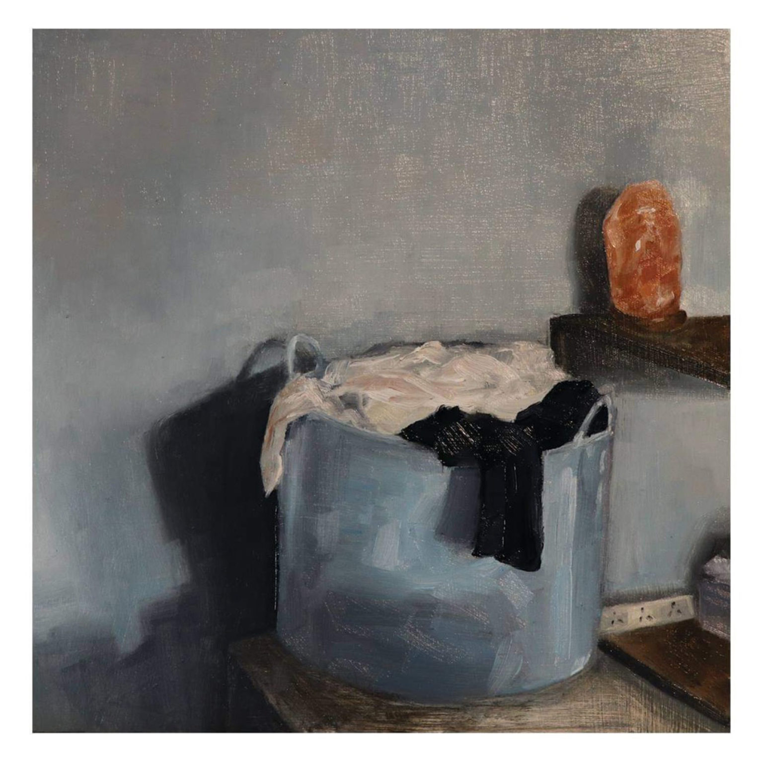 Lockdown Blues (Salt lamp and wet washing). National Emerging Art Prize